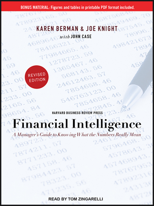 Title details for Financial Intelligence by Karen Berman - Wait list